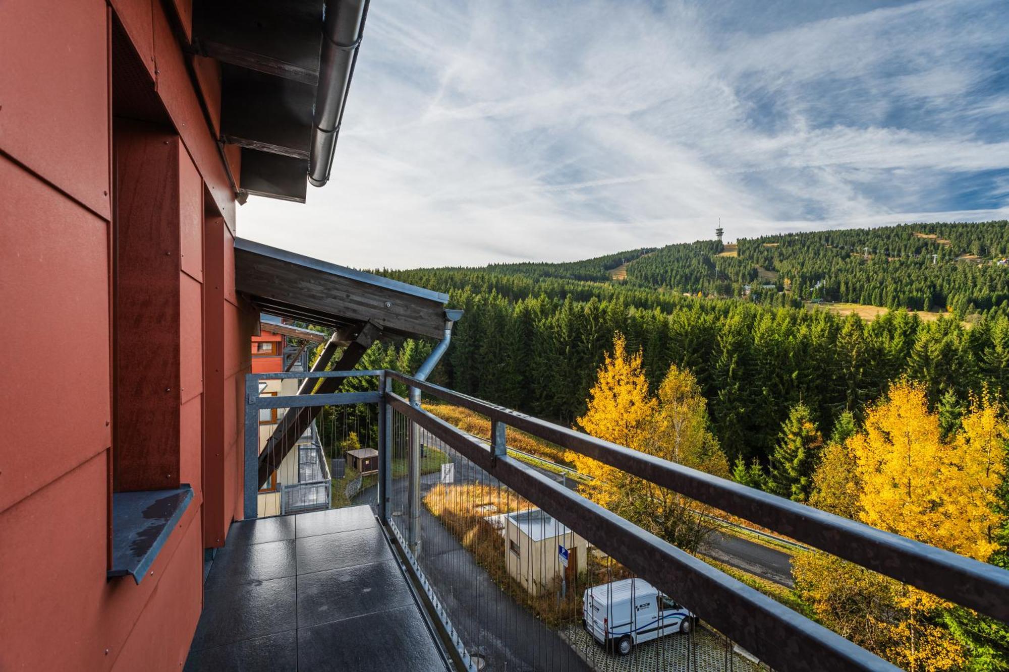 K2 Aparthotel Klinovec Views - Mezonet Apt Loučná pod Klínovcem Eksteriør bilde